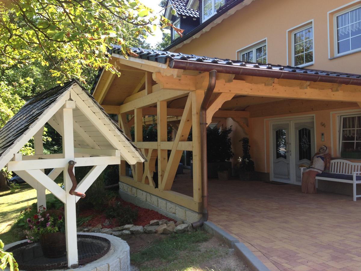בלאנקנבורג Ferienwohnung Am Eichenberg מראה חיצוני תמונה